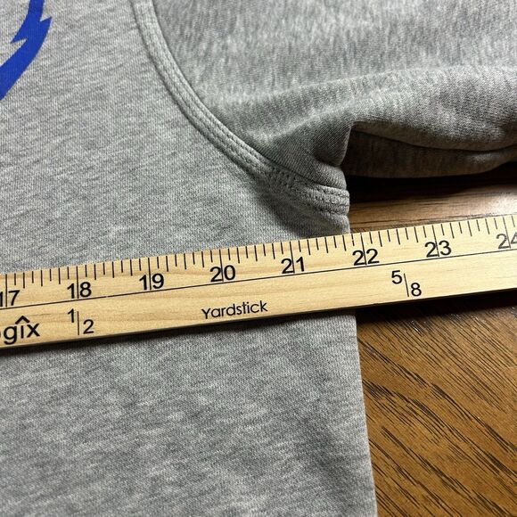 Nike Duke Blue Devils Crewneck Men’s Medium Gray University NCAA Football Y2K - Picture 7 of 10